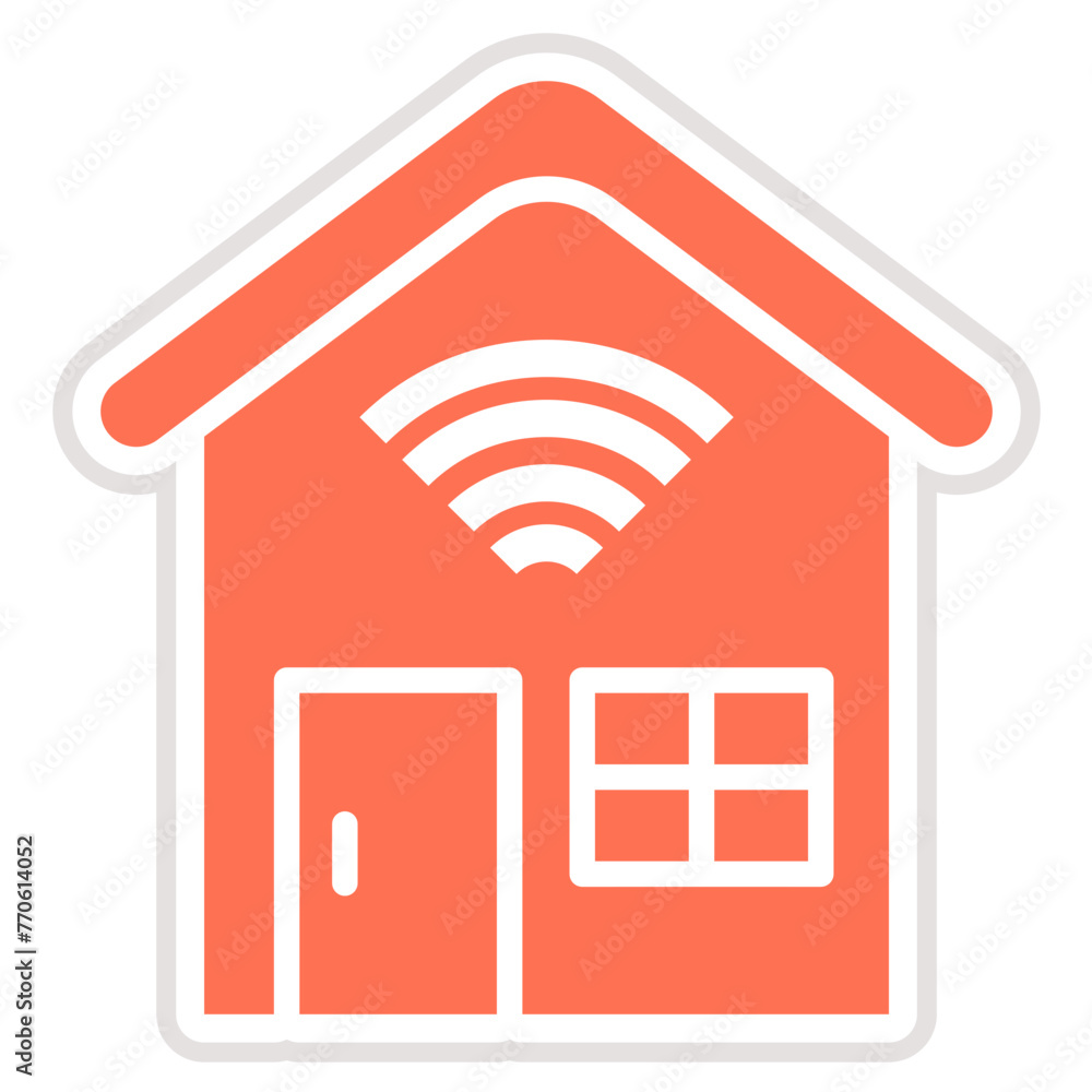 Smart house Vector Icon Design Illustration Smart house Vector Icon Design Illustration