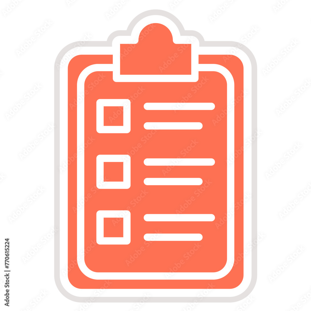 Clipboard Vector Icon Design Illustration Clipboard Vector Icon Design Illustration