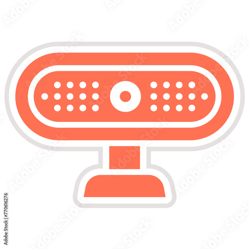 Webcam Vector Icon Design Illustration