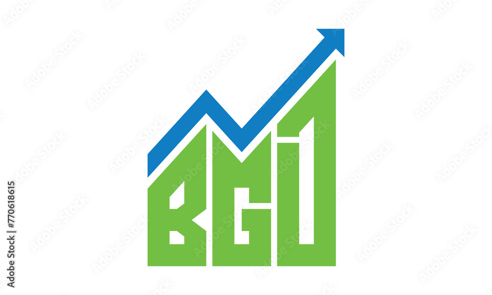 BGD financial logo design vector template. BGD financial logo design vector template.