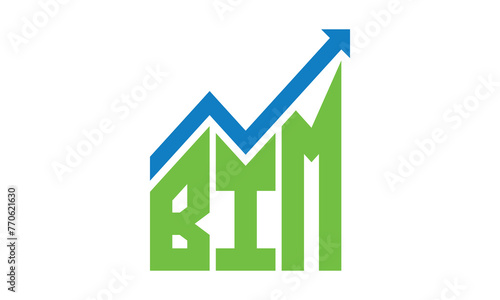 Free Download BIM financial logo design vector template. - GFXLoad