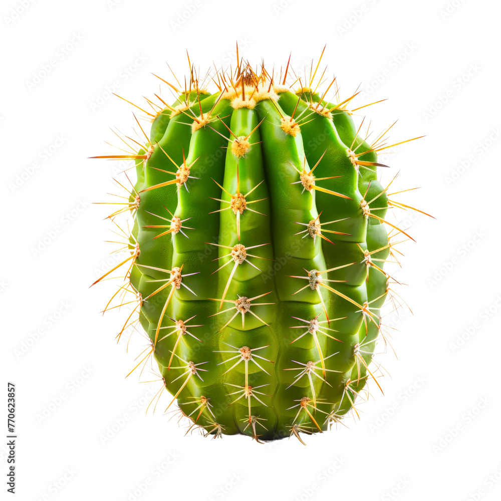 Little cactus isolated on transparent background, cut out, png Little cactus isolated on transparent background, cut out, png