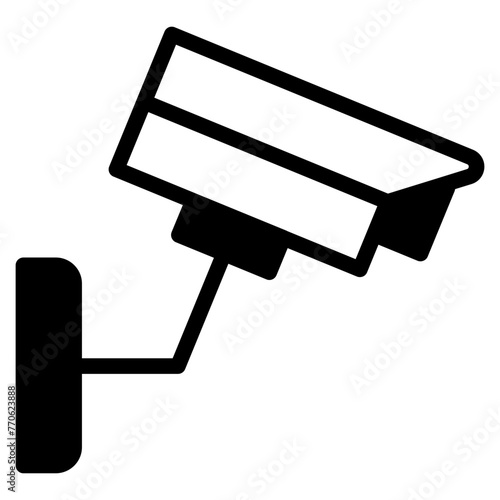 Security camera CCTV vector icon