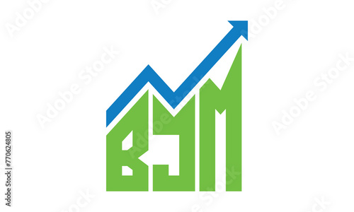 Free Download BJM financial logo design vector template. - GFXLoad