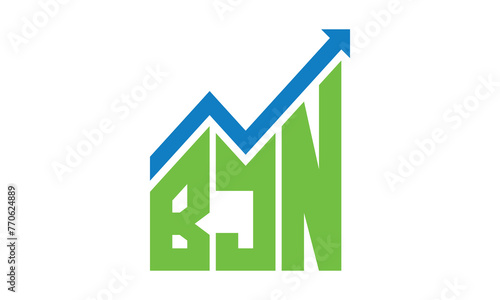 Free Download BJN financial logo design vector template. - GFXLoad