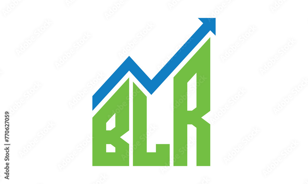 BLR financial logo design vector template. BLR financial logo design vector template.