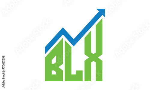 Free Download BLX financial logo design vector template. - GFXLoad