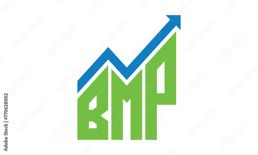 BMP financial logo design vector template. BMP financial logo design vector template.