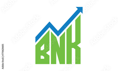 Free Download BNK financial logo design vector template. - GFXLoad