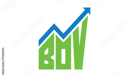 Free Download BOV financial logo design vector template. - GFXLoad