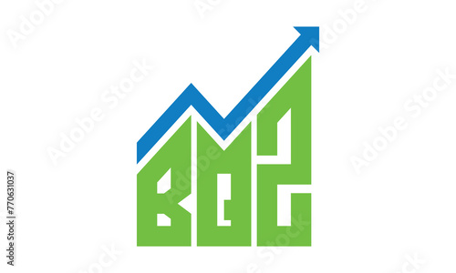 Free Download BQZ financial logo design vector template. - GFXLoad