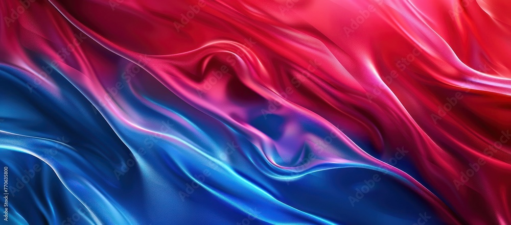 Obraz premium Fond abstrait coloré, rendu 3d, composition dynamique, illustration avec espace pour texte.