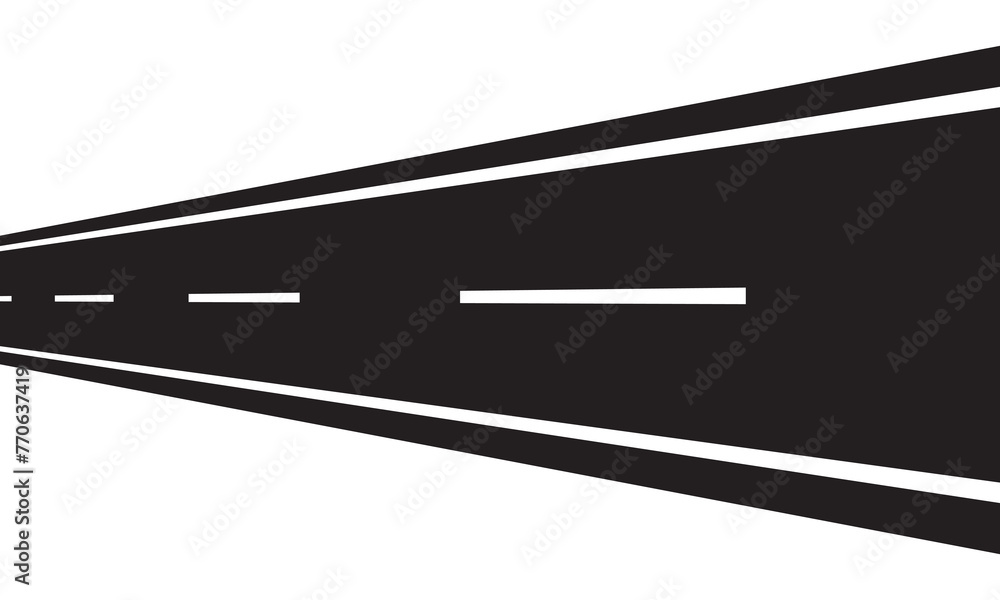Straight and winding road road. Seamless asphalt roads template. Highway or roadway background. Vector illustration. EPS 10 Straight and winding road road. Seamless asphalt roads template. Highway or roadway background. Vector illustration. EPS 10