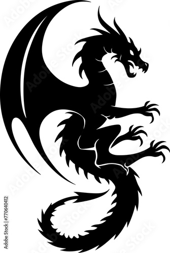 black dragon tattoo