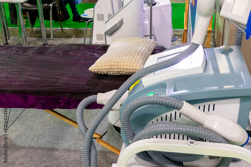 Cosmetic device Intense Pulsed Light (IPL). Light therapy for the treatment of various skin diseases. A non-invasive service that uses pulsed light to target specific areas of the skin Cosmetic device Intense Pulsed Light (IPL). Light therapy for the treatment of various skin diseases. A non-invasive service that uses pulsed light to target specific areas of the skin