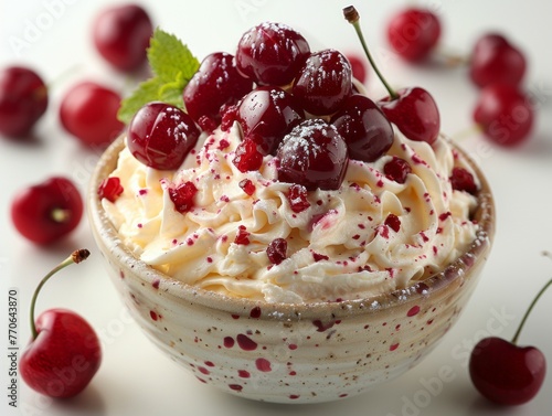 Whipped Cream and Cherries Delight