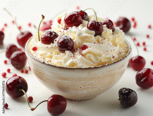 Whipped Cream and Cherries Delight