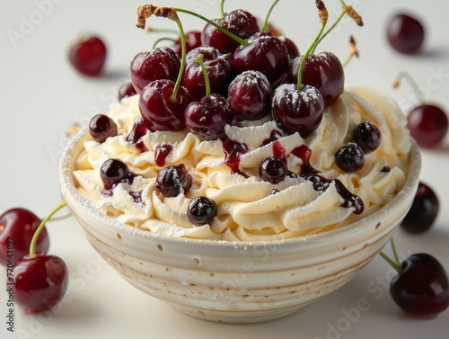 Whipped Cream and Cherries Delight