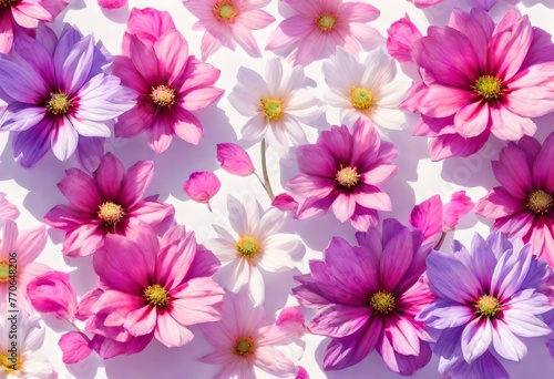 pink flowers background