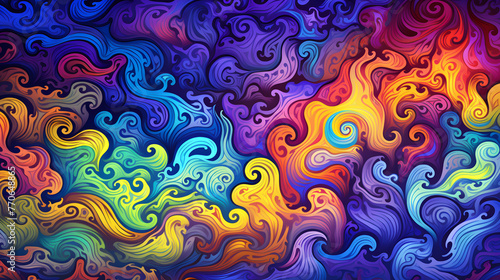 colorful spychedelic style wallpaper, psychedelic style wallpapper colorful vibe, trippy wallpaper, tipping