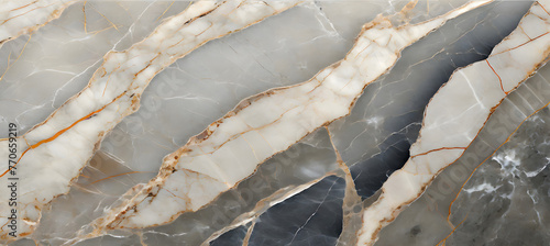 Marble texture background with high resolution, Italian marble slab, The texture of limeston. Generative AI. photo