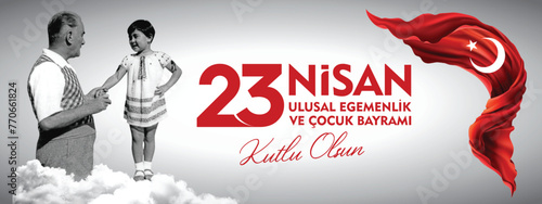 23 Nisan Ulusal Egemenlik ve Cocuk Bayrami.