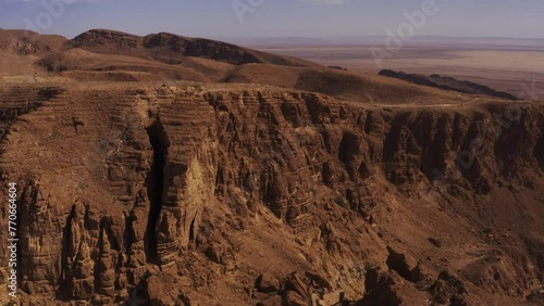 Aerial, Rommel Piste, Tunisia photo