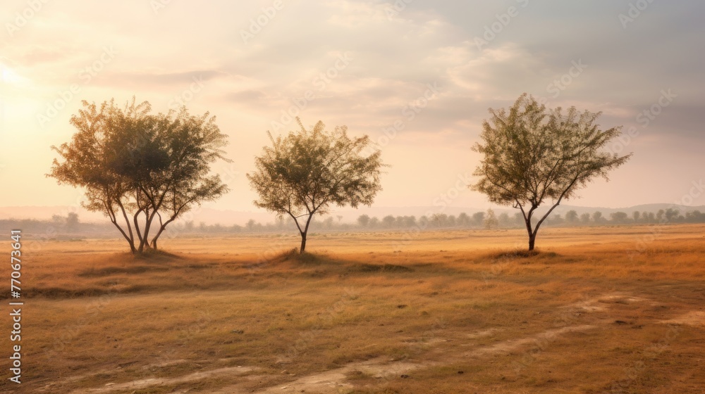 trees in the field 8k photography, ultra HD