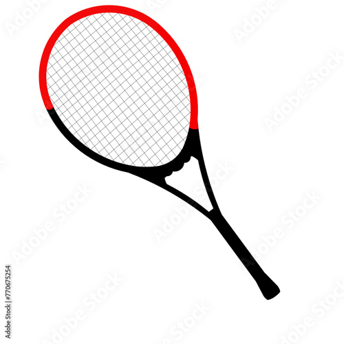 tennis racket illustration