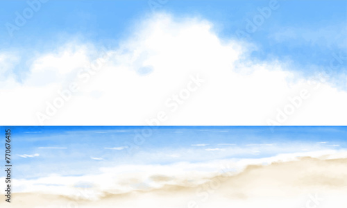 海と空