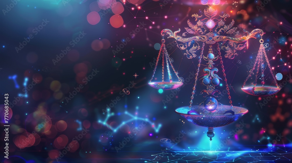 Twelve zodiacs concept. Horoscope Libra zodiac sign. Twelve zodiacs concept. Horoscope Libra zodiac sign.