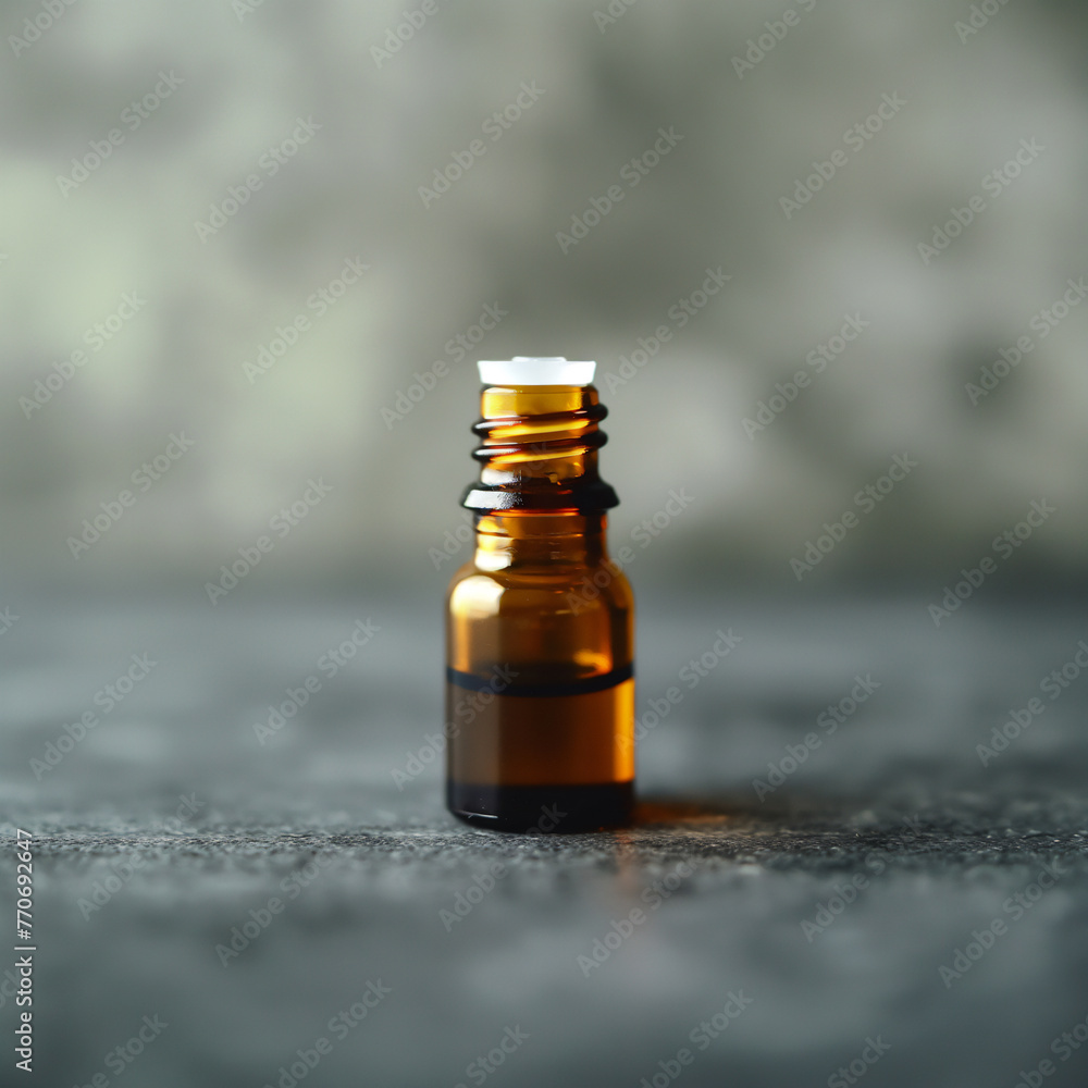 Cosmetic bottle close up and copy space. Cosmetic bottle close up and copy space.