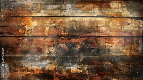 An abstract wooden texture, presenting a grunge effect for creative backgrounds