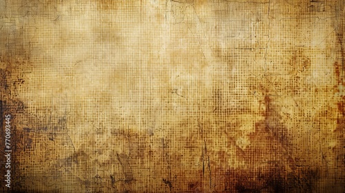 An old canvas with a grunge texture, suitable for vintage-themed backgrounds photo