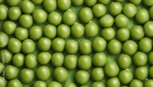 Green peas roasted isolated on white background © Rogoz
