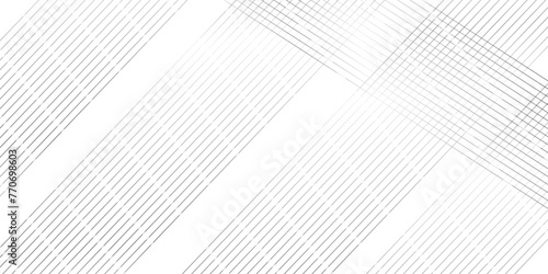 Trendy gray line abstract pattern high resolution illustration vector. Abstract background wave circle lines. elegant white striped. architecture geometric design. Thin dark lines on white background