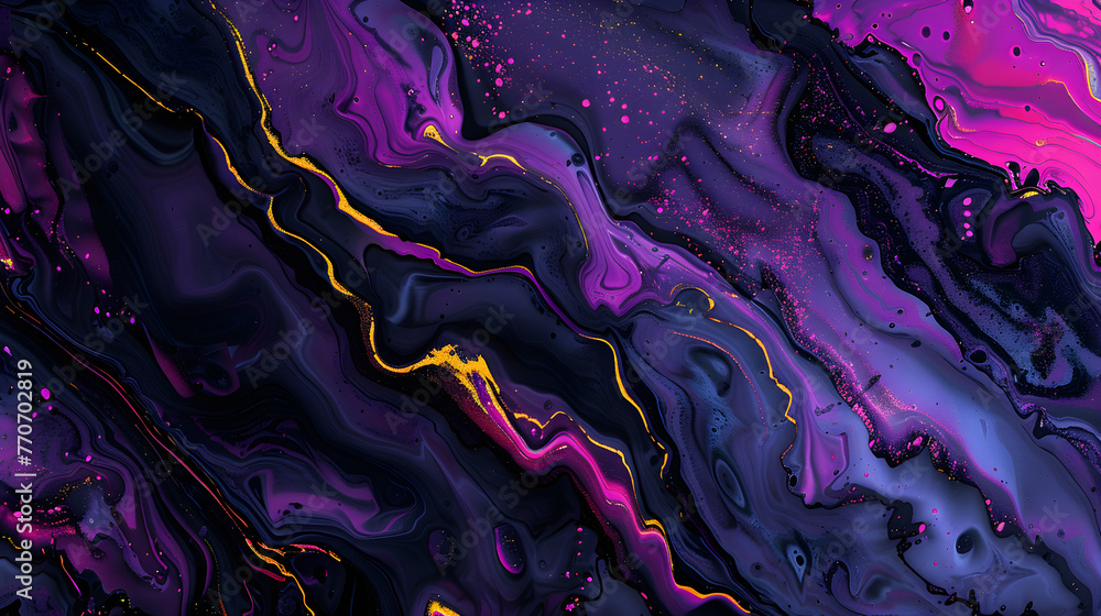 Obraz premium Abstract background in free form like liquid in purple tones.