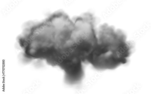 きのこ雲のイラスト © KOTI