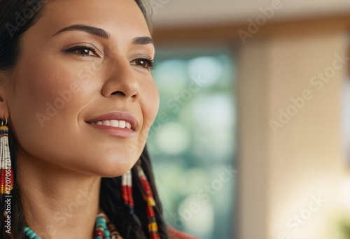 An attentive woman listens during a meeting  her concentration on the speaker underlines her commitment and professionalism.