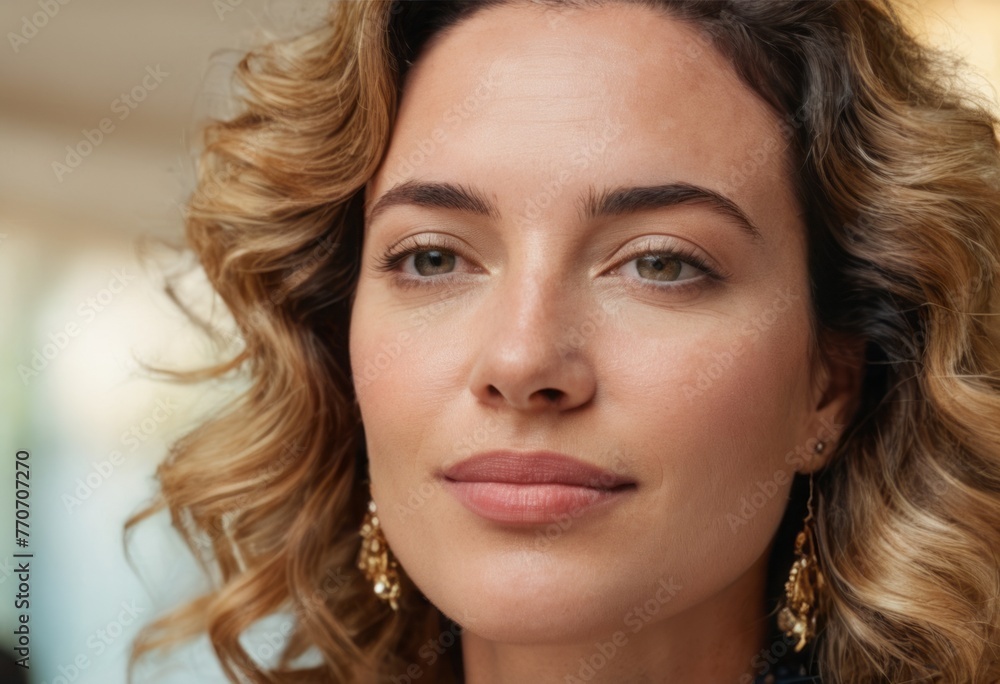 A pensive woman is lit by natural light, her thoughtful expression suggesting reflection or contemplation. A pensive woman is lit by natural light, her thoughtful expression suggesting reflection or contemplation.