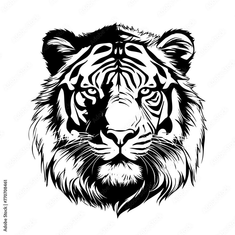 tiger head vector tiger head vector