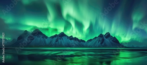 Stokksnes Aurora Serenade: Icelandic Nights Under Northern Lights