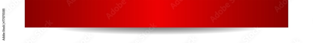 Red paper rectangle and shadow, label, banners, icon Red paper rectangle and shadow, label, banners, icon