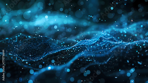 abstract blue background