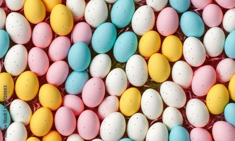 Easter. Abstract seamless pattern. AI generated.
Easter. Abstract seamless pattern. AI generated.