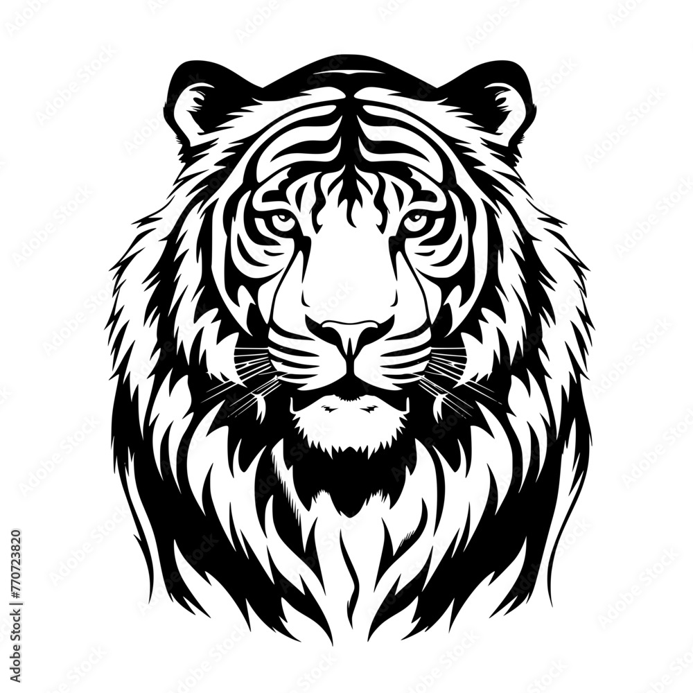 illustration of a tiger