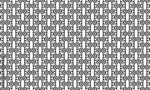 Embrace timeless elegance with this captivating black and white geometric pattern. Perfect for adding sophistication to your designs.