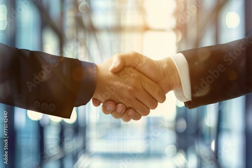A Handshake Marks the Start of a Promising Venture