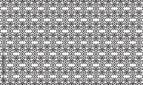 Embrace timeless elegance with this captivating black and white geometric pattern. Perfect for adding sophistication to your designs.