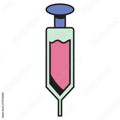 Injection vector art, icons, and graphics